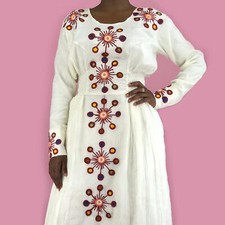 Ethiopian Dress, Habesha Kemis, Traditional Women's Clothes