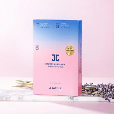 JAYJUN Intensive Shining Mask - 10 Sheets, Korean Cosmetics, KBeauty, Free Probe