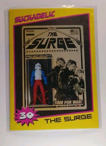 SUCKADELIC ACTION ART CARD Series 2 ~ Open Pack with Cards 5 18 30 36 48 64 - Picture 6 of 9