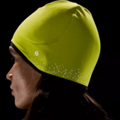 Lululemon Cold Terrain Running Beanie Hat New Reflective | eBay