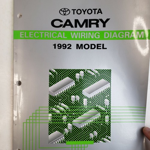 Toyota Camry 1992 manuales de reparación - fabricante de equipos originales manuales de servicio de fábrica lote de 3 libros - Imagen 4 de 10