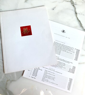 MAUBOUSSIN WATCHES FINE JEWELRY PRICES CATALOGUE BOOK BOOKLET VINTAGE 1998 1999