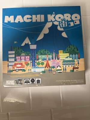 Macho Koro Family Strategy Board Game IDW Games Noboru Hotta NEW SEALED Ages 10+