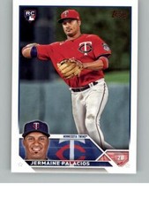 2023 Topps Jermaine Palacios 56 RC Minnesota Twins