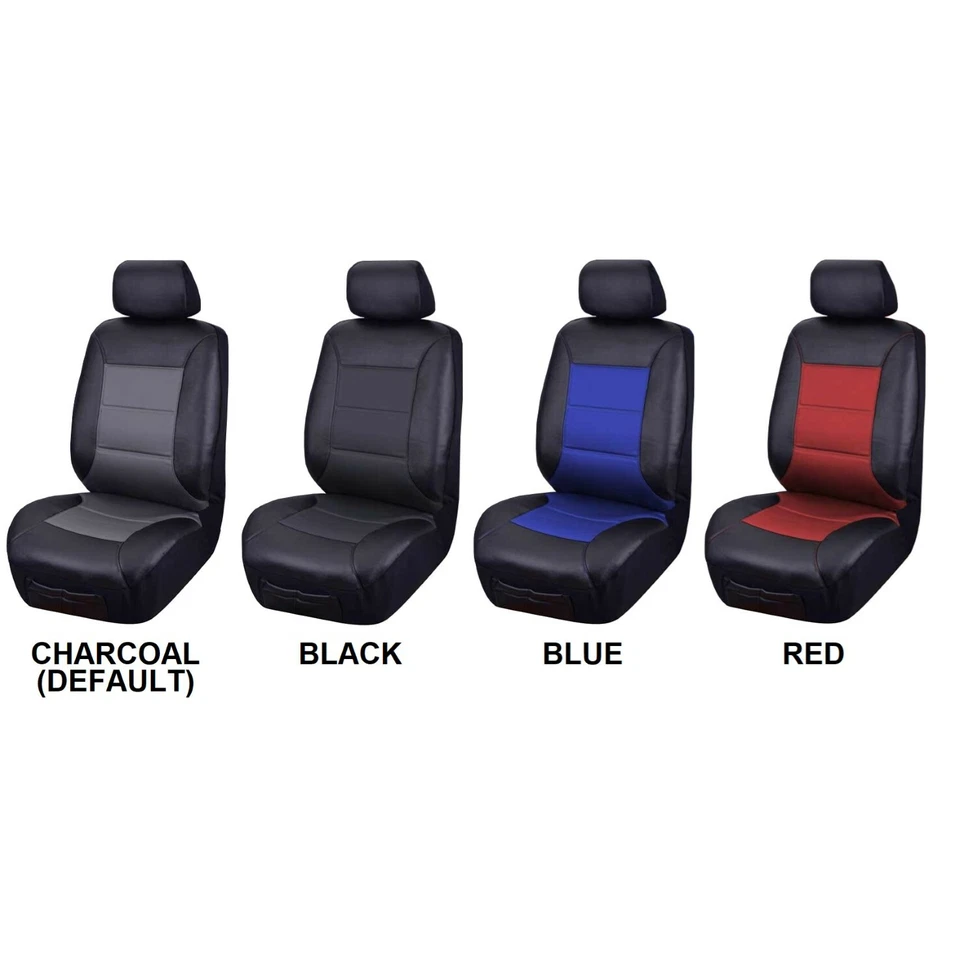 SINGLE WATER RESISTANT LEATHER LOOK SEAT COVER FOR CHEVROLET BEL AIR - Image 2 of 4