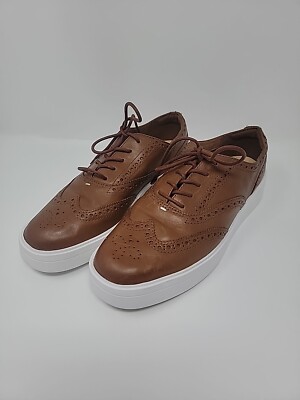 Clarks Hero Brogue Women's Shoes Tan Leather : 9.5 B