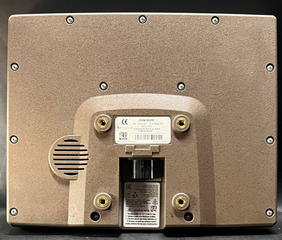 John Deere Autotrac 10.4” Monitor PFA10760 GS4 4600 or 4640 extended