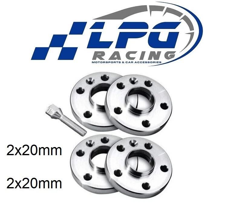 KIT 4 DISTANZIALI RUOTA 5X110 C.65.1 SP 20+20MM+BULLONI OPEL SIGNUM (A, ZC/S)  - Immagine 2 di 3