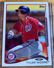 2014 Topps Update #US-296 Tyler Moore Washington Nationals MLB Baseball
