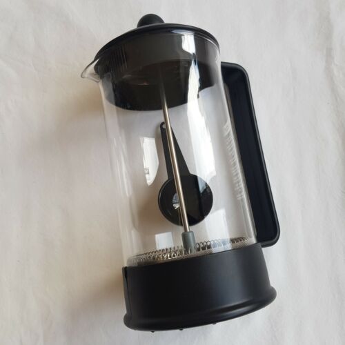 Bodum Chambord 8 Tassen Original Französische Kaffeepresse Schwarz Kunststoff Cafetiere