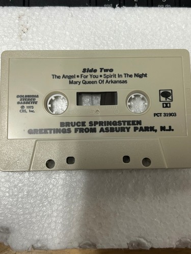Greetings from Asbury Park, N.J. by Bruce Springsteen '1973 (Cassette Tape) - Picture 5 of 5