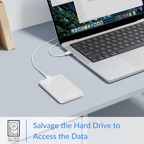 Hard Drive Enclosure HDD SSD USB 3.0 SATA External Case 2.5 Inch Caddy LOT - 第 29/43 張圖片