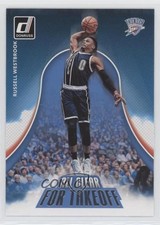 2017-18 Panini Donruss All Clear for Takeoff Russell Westbrook #11 0rt9