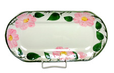 Königskuchenplatte Villeroy & Boch Wildrose 32,5 x 16,5 cm