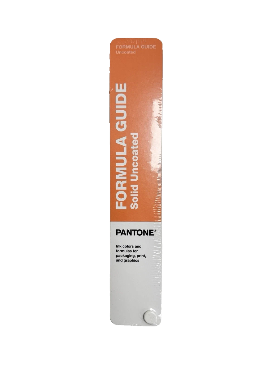 新品 PANTONE FORMULA GUIDE Solid Uncoated Pantone Formula Guide SOLID UNCOATED Brand New/SEALED | eBay