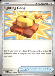 Fighting Gong 116/132 Mega Evolution Pokémon TCG
