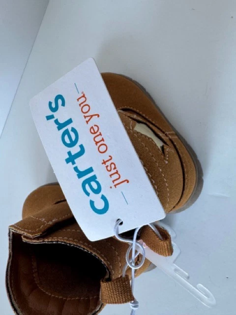 Carter’s Toddler Brown Western Boots Unisex Size 4 New - Image 2 of 4