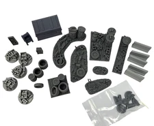 Scatter Terrain Urban Tires Cover 3D Print Fallout Marvel Post-apoc RPG  28-32mm