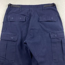 Vintage PROPPER Tactical Cargo Pants Mens Medium Regular 32x29 Navy Blue Ripstop