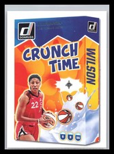 2025 Donruss WNBA #12 A'ja Wilson Crunch Time