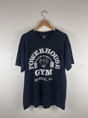 #ad Vintage Powerhouse Gym T Shirt Mobile AL $30.00