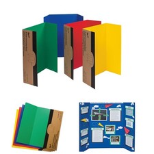 Assorted Color 48"x36" Presentation Boards by Pacon - Ideal for Displays  Fairs
