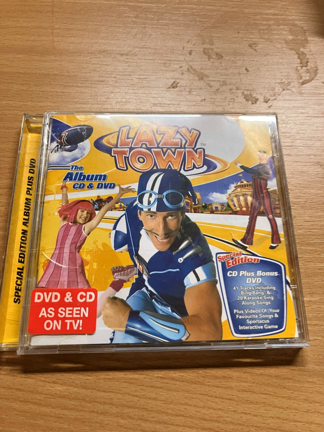 N/A - LAZY TOWN THE ALBUM CD & DVD CD (N/A) FREE SHIPPING