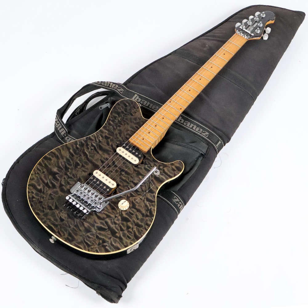 ジャンク　Musicman Axis Music Man AXIS EX Used 1997 Maple fingerboard Trans Black w/Soft
