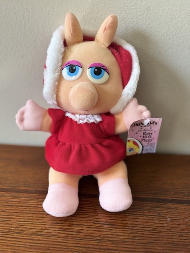 Jim Henson Muppet Babies Miss Piggy 10 Zoll McDonald’s Plüsch 1987