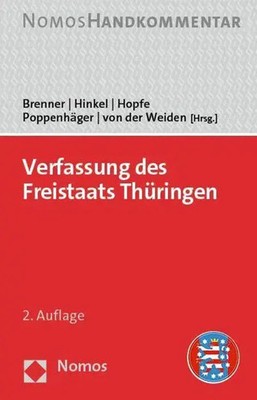 Verfassung des Freistaats Thüringen | Handkommentar | Michael Brenner (u. a.)