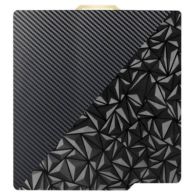 Durable PEO PET Build Plate for Bambu X1 X1C P1P with Diamond & Carbon Texture