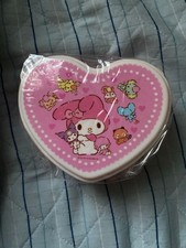Sanrio Heart-Shaped Container Pink