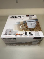 GOFR Ultimate Livewell Kit w/ Adapter – Portable Bait System Air & Water Pump