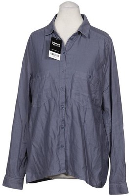 edc by Esprit Bluse Damen Oberteil Hemd Hemdbluse Gr. S Baumwolle Blau #ez38ug4