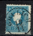 1858, 15 Kr. " GRULICH"