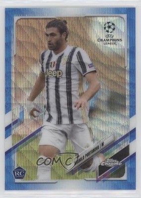 2020 Topps Chrome UEFA Champions League 48/75 Manolo Portanova #21 Rookie RC 0c6
