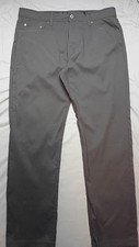 Gerry Relaxed Fit Men's 36 X 32 Comfort Stretch Venture Commuter Pant Grey EUC