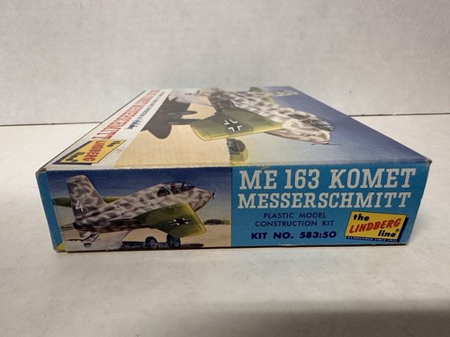 Lindberg Messerschmitt ME 163 Komet WWII Plane 1:72 Model Kit #583:50 1965 NEW - Picture 5 of 7