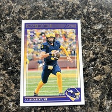 2024 Panini Score J.J. McCarthy RC #304