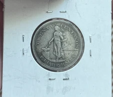 1904 S Philippines 20 Centavos - Silver - #1 L2