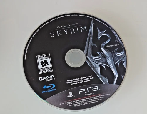 Skyrim: The Elder Scrolls 5 V (Sony PlayStation 3 PS3) DISC ONLY