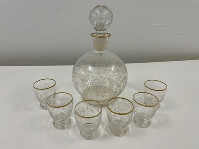 Likör-/Schnaps-Set von Spiegelau, Serie ''Mozart'' mit 6 Gläschen