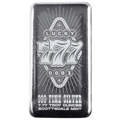 2025 Lucky Sevens 7.77 oz .999 Fine Silver Bullion Bar #A340 | eBay