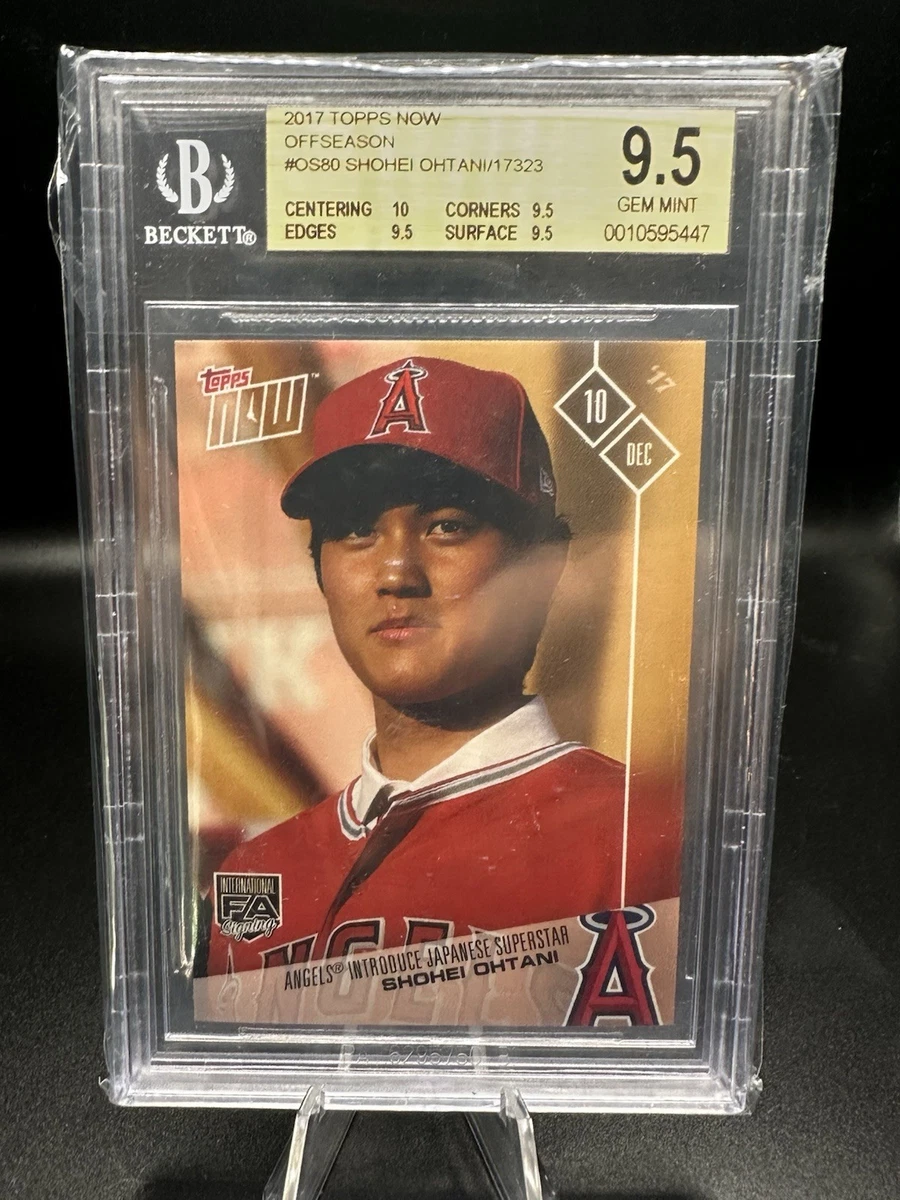 Shohei Ohtani Beckett Grading Services (BGS) Baseball Sports