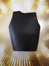 Custom Black Leather Vest Action Figures Mattel  WWE ECW TNA AEW