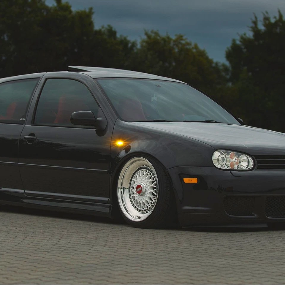 2X Luces LED dinámicas de señalización lateral para Volkswagen MK4 1999-04 golf Foto 3 de 4