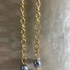 VINTAGE — AVON FAUX GRAY PEARL WITH GOLDTONE ACCENTS — 36” Long — photo 3
