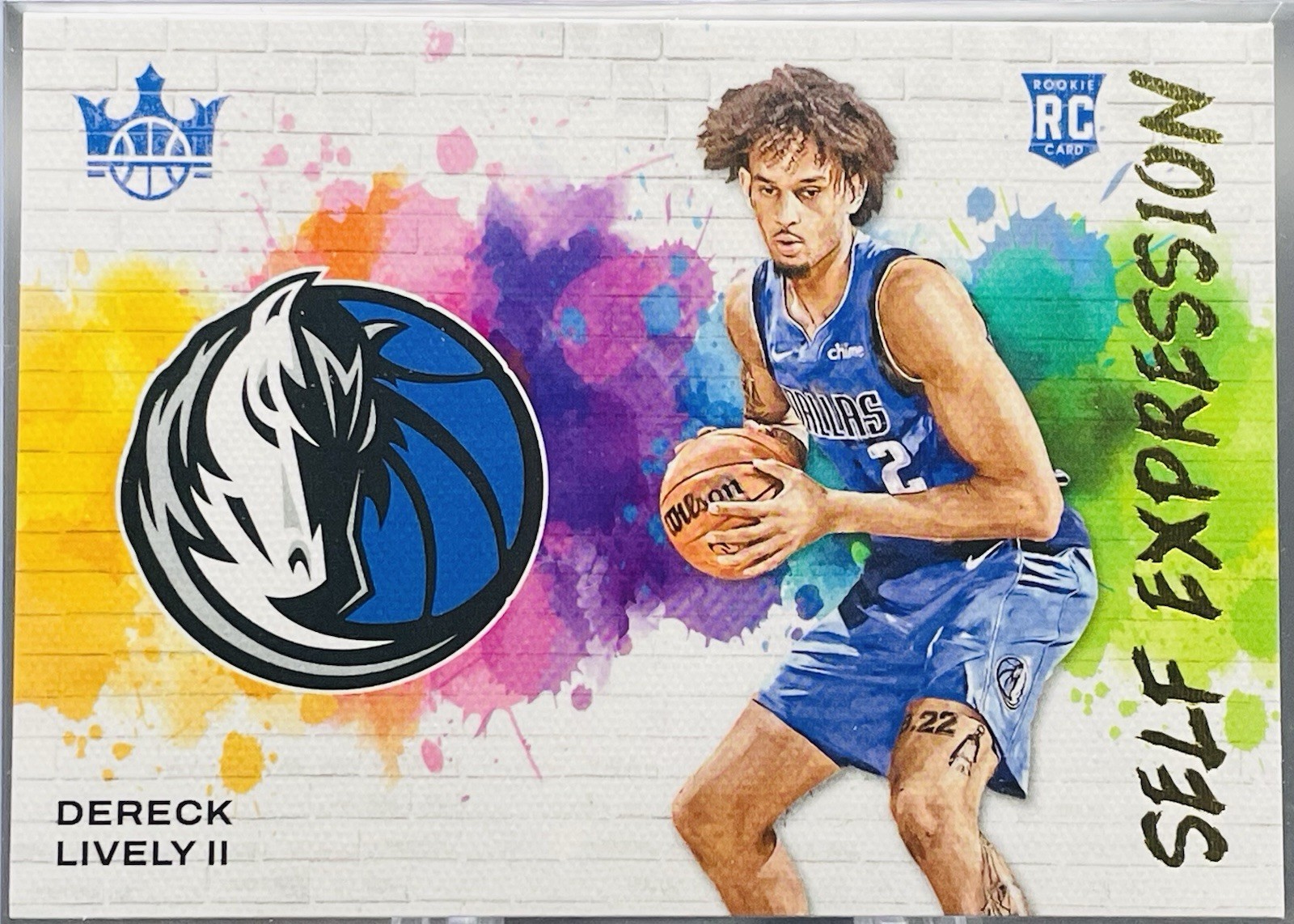 2023 Panini Court Kings - Self Expression #6 Dereck Lively II (RC)