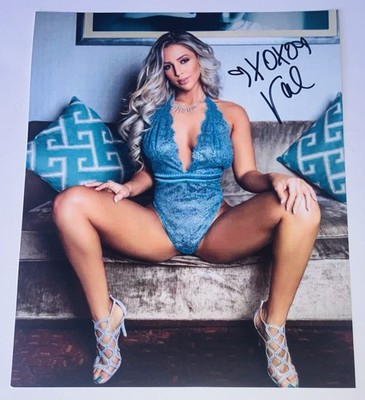 VAL DODDS ADULT MODEL - FILM STAR SIGNED AUTOGRAPHED HOT 8X10 PHOTO PROOF RARE 2