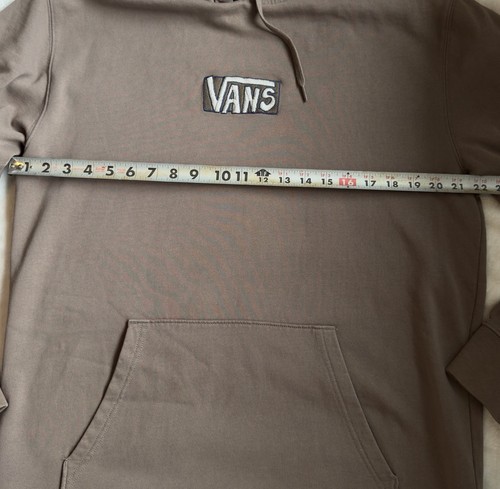 Vans Seasonal Color Vintage Wash Pullover Hoodie Large Brown - Picture 5 of 9